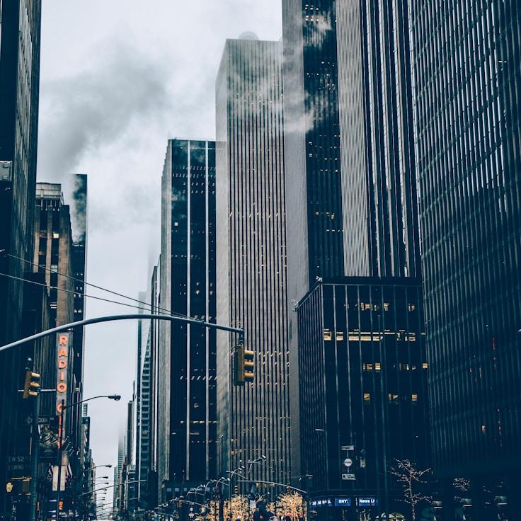City skyline in Palo Alto, United States